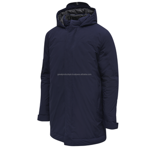 Veste parka rembourrée en polyester pour l'hiver, imperméable et coupe-vent, vente en gros, - Product Image 1