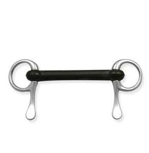 Half Spoon Mullen Mouth Bit Stainless Steel – Horse Training Bit Straight Bar Curved Spoon <b>Equestrian</b> Equipment - Product Image 3
