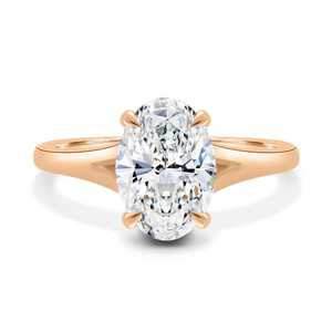 Bague de promesse en moissanite 3,03 carats taille ovale pour femme, en argent 925 original, cadeau surprise pour les amoureux - Product Image 6