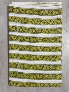 Beautiful Indian <b>Wooden</b> <b>Block</b> Art Hand <b>Block</b> Print 100% Cotton Fabric for Home Furnishing Decor Dresses Bags Custom Print - Product Image 1