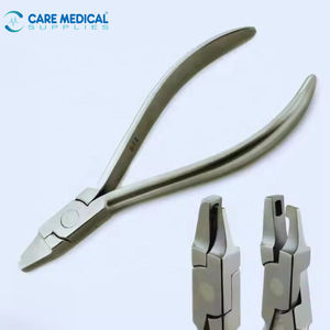 Alicate profesional de acero inoxidable hecho en Pakistán para alineadores de ortodoncia dental manuales, invisibles y transparentes, tipo lágrima. - Product Image 1