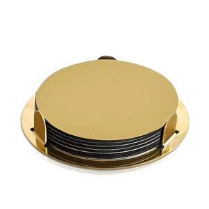 Posavasos de Acero Personalizados al por Mayor, Decoración de Mesa para Hoteles, Restaurantes y Oficinas, Nueva Colección, Posavasos de Diseño Sencillo en Oferta - Product Image 1