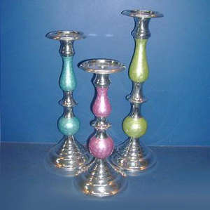 Elegante Portavelas de Aluminio Hecho a Mano, Personalizable, para Navidad, a Precio Económico - Product Image 3