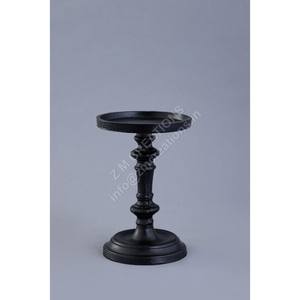 Décoration de Noël, porte-bougie en métal pour bougies chauffe-plat, design moderne, finition noire, résistant à la chaleur, support à bougie, prix de gros - Product Image 1