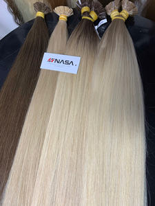 Extensiones de Cabello Humano Virgen 100% Natural, Liso, con Punta Plana, de la Empresa Nasa, Precio de Fábrica, Adecuado para el Año Nuevo Lunar - Product Image 3