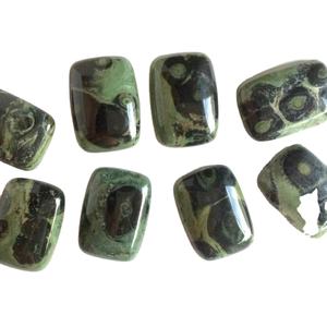 High quality Rectangle Beads kambaba jasper bead <b>crystal</b> women necklace jewellery square gemstone bead Jewelry Making suppler - Product Image 2