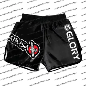 กางเกงมวยไทยปี 2026 ระบายอากาศได้ดี สำหรับผู้ชาย กางเกงฝึกซ้อมคิกบ็อกซิ่ง เอวยางยืด สำหรับกีฬาต่อสู้และการแข่งขัน - Product Image 3