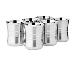 Gobelet à boire en verre imprimé floral en acier inoxydable pour l'eau, le jus, usage quotidien - Product Image 6
