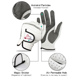 Bana Brothers Sports Golf Gloves Durable Sheepskin Professional Enhanced Anti-Slip <b>Grip</b> Lightweight Anti-UV Men's - Product Image 5