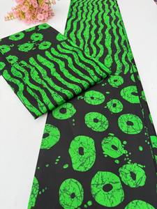 Tela de Algodón Ankara con Estampado Africano de Alta Calidad para Ropa de Moda, Prendas Elegantes y Confección Personalizada - Product Image 3