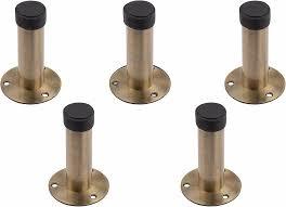 Butée de porte silencieuse en acier inoxydable de qualité supérieure avec coussinet en caoutchouc antidérapant pour la maison et le bureau - Product Image 4