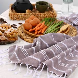 Juego de Toallas de Cocina Pure Wholesale, 100% Algodón Turco, Toallas Tejidas a Mano, Logotipo Personalizado Impreso, Toalla de Té Absorbente de Secado Rápido, Peskir - Product Image 5