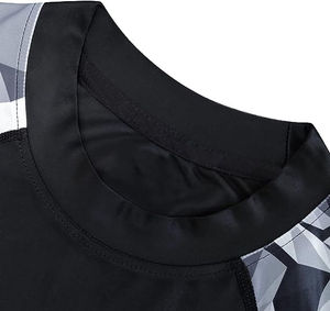 Veste de protection anti-UV 2026, vêtements imprimés, protection solaire imperméable, haute qualité, logo personnalisé, rashguard pour entraînement MMA - Product Image 2