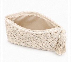 Bolso Tote de Mujer de Algodón con Macramé y Crochet, Diseño Exclusivo, Hecho a Mano, para el Hombro, Ideal para la Moda de Verano y Vacaciones, en Oferta - Product Image 2