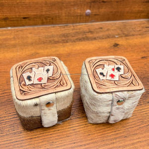 กล่องแหวนแบบพกพาสำหรับผู้หญิงอุปกรณ์จัดระเบียบเครื่องประดับหนังวัวขนาดเล็กสำหรับเดินทางขายส่งเป็นเครื่องมือใหม่ - Product Image 5