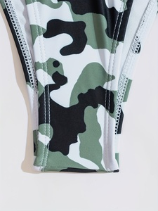 Ensemble de bikinis pour femmes, camouflage personnalisé, résistant, pour fêtes sur la plage, vêtements de plage haut de gamme pour femmes, spandex/nylon respirant - Product Image 3
