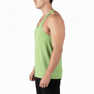Wholesale High Quality Fitness wear Bodybuilding Undershirt Gym tank Tops <b>Men</b> <b>Singlet</b> <b>Men</b> Cotton Vests Low Price - Product Image 2