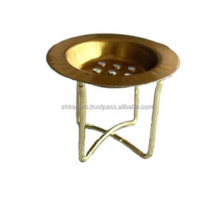 Brûleur d'encens religieux en coquille décorative moderne, fait à la main et 100% naturel pour l'Oud et le Dukhoon, avec chambre résistante à la chaleur - Product Image 1