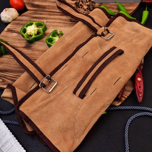 Juego de Cuchillos de Chef Profesionales LEGACY BLADES de Damasco, 8 Piezas, Mango de Madera, Hechos a Mano, Afilados como una Navaja, Ambidiestros, Cuchillos Sostenibles - Product Image 3