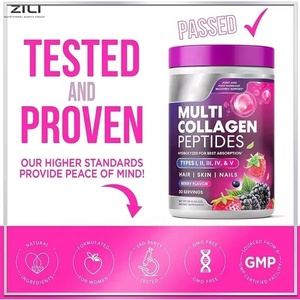 Colágeno en Polvo Multifuncional Tipo I, II y <span class=keywords><strong>III</strong></span> para el Apoyo de las Articulaciones, la Elasticidad de la Piel, el Cabello y las Uñas, Suplemento de Belleza - Product Image 2
