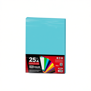 กระดาษคราฟท์สีฟ้าอ่อน 50*65 ซม. สำหรับงานประดิษฐ์ - Product Image 1