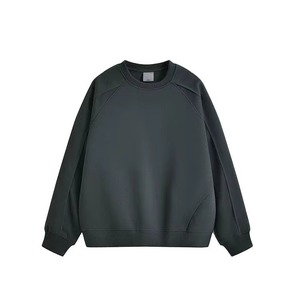 New Fashion Men's Winter Sweatshirts Casual Wear Solid Color <b>Pullover</b> <b>Jumper</b> High Quality Polyester/Cotton - Product Image 4