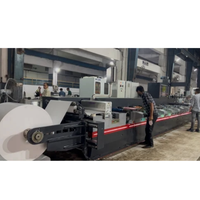 Machine d'impression flexographique de 670 mm pour l'industrie de l'emballage au meilleur prix