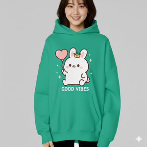 Women Premium Fleece Pullover Hoodie Adjustable Hood Casual Sports Sweatshirt - Product Image 1