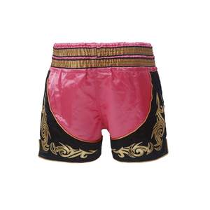 Pantalones Cortos de Muay Thai de Diseño Personalizado, Uniformes de Artes Marciales de Satén para Entrenamiento de Kickboxing, Fabricante OEM - Product Image 6