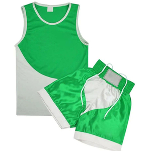 Uniforme de Boxeo Personalizado de Muay Thai Sublimado Transpirable de Alta Calidad, Camiseta Personalizada, Chalecos de Alta Calidad para Hombre, Ropa de Gimnasio - Product Image 5