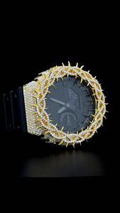 Nouvel Arrivage Luxe GA2100 GA2110 Lunette de montre en argent 925 et Moissanite, Boîtiers de montre Hip Hop Iced Out avec diamants Moissanite VVS D - Product Image 2