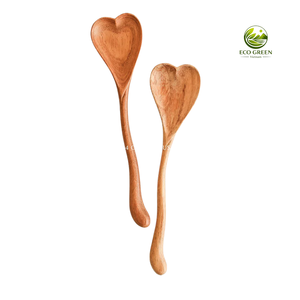 Cuchara Medidora de Madera Roja Natural para Café, Té, Azúcar y Sal - Product Image 6