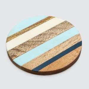 Eco Friendly Wooden <b>Coaster</b> <b>Drink</b> Mat Reusable <b>Drink</b> Mat Heat Resistant <b>for</b> Modern Home Cafe Bar Available At Reasonable Price - Product Image 6