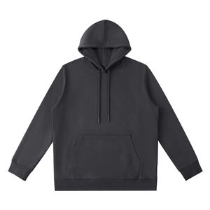 Sudadera con capucha corta de forro polar de 450 GSM, estilo urbano, personalizable, para hombre y mujer, ideal para otoño, uso casual y deportivo. - Product Image 1