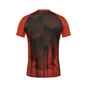 Custom Quick Dry 100% Cotton O Neck <b>T</b> <b>Shirts</b> Sublimation Printing Gradient Pattern Casual Regular Fit <b>Half</b> <b>Sleeve</b> <b>Shirts</b> for Men - Product Image 3