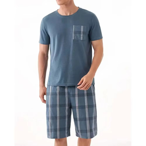 Ensemble court en velours pour homme, décontracté, imprimé, écologique, de qualité supérieure et à prix bas - Product Image 5