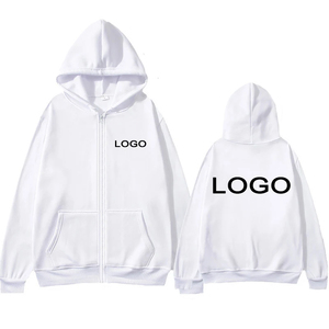 เสื้อฮู้ดซิปพิมพ์ลายตามสั่งสำหรับผู้ชายและผู้หญิง เสื้อผ้าลำลองแฟชั่นแขนยาวมีฮู้ด เสื้อสเวตเชิ้ตสไตล์โดดเด่น - Product Image 5