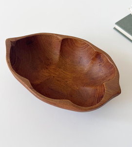 Acacia Wood Leaf Shape 6 Pieces Set Custom kitchen Organizer & Table Decoration Accessories In Best Price - Product Image 4