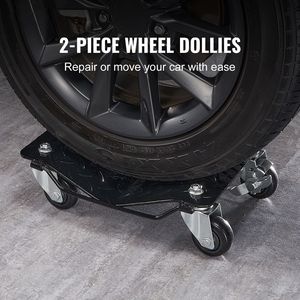 Set di 2 carrelli per pneumatici auto per impieghi gravosi da 1360 kg (3000 libbre) per il movimentazione e lo stoccaggio di pneumatici auto fino a 1360 kg - Product Image 1