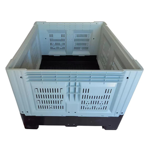 Caja de Palet de Plástico Grande Apilable de HDPE Resistente para Almacenamiento en Frío y Logística de la Cadena de Suministro - Product Image 2
