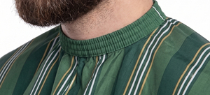 Capa de Corte de Pelo Antiadherente, Capa de Barbero Impermeable de Poliéster con Rayas |   Capa de Barbero para Sublimación - Product Image 2
