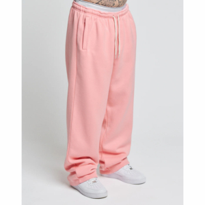 Pantalones Casuales de Alta Calidad, Libres de Impuestos en la UE y EE. UU., Estilo Urbano, Acampanados, de Algodón Crudo, Pierna Ancha, Holgados, para Hombre - Product Image 5