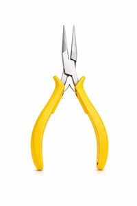 Pince à bec semi-plat semi-pointu, outil de précision pour la fabrication de bijoux, outil manuel professionnel en acier inoxydable de haute qualité, léger - Product Image 6