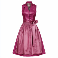 Robe Dirndl Vintage Oktoberfest de Munich pour Femme, Costume Traditionnel Bavarois pour Fête, Carnaval, Serveuse de Taverne, Cosplay