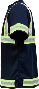Vêtements à haute visibilité, sécurité au travail, t-shirt à manches courtes, t-shirt de travail réfléchissant, t-shirt de sécurité réfléchissant pour le travail - Product Image 4