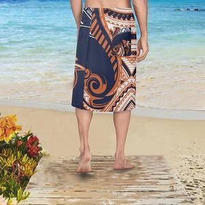Pareo de Playa para Hombre, Falda Envolvente Ligera para Cubrir el Traje de Baño - Product Image 4