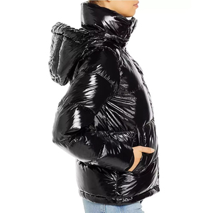 Abrigo de Invierno Casual para Mujer, Largo, Transpirable, Estampado, Acolchado, Tallas Grandes, Servicio OEM - Product Image 3