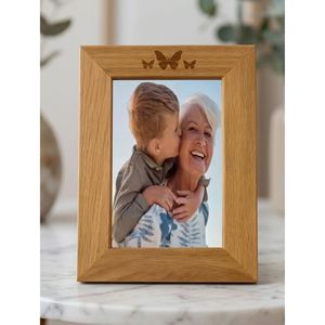 Handcrafted Wood Creative Eco-Friendly Photo <b>Frame</b> for Wall and Tabletop Home Decor - Product Image 1