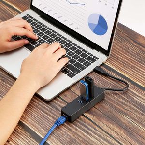 Hub USB 3.0 con 3 Porte, Adattatore Ethernet Gigabit 10/100/1000 Mbps, Convertitore LAN RJ45, Adattatore di Rete USB Cablato - Product Image 6