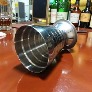 Medidor de latón puro de 30 y 60 ml, jigger de vidrio para cócteles, vaso medidor de metal, herramienta para medir onzas, jigger para bar, mezclador de cócteles. - Product Image 4